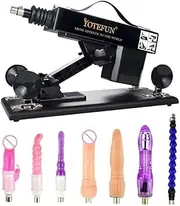 6 Dildos Attachments Love Machine for Women Female Masturbator Automatic Adult Sex Machine Sex Gun