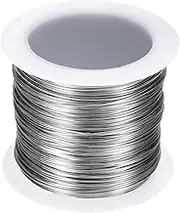 uxcell Artistic Wire 141ft Length 22 Gauge Stainless Steel Craft Jewelry Wrapping Wire Tarnish Resistant Beading for Jewelry Making Supplies Crafting