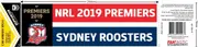 Sydney Roosters NRL 2019 Premiership Premiers Car Window Decal Sticker