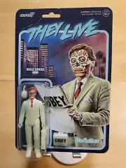 Super7 - They Live ReAction Wave 2 - Male Ghoul (Glow) [New Toy] Action Figure