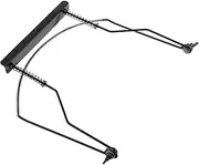 ibasenice Durable Metal Harmonica Neck Holder Adjustable Harp Rack for Musicians Robust Support Accessory with Convenient Neck Strap for Easy Use