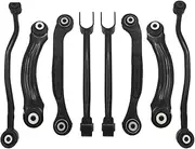 8pcs Rear Upper Lower Rearward Control Arm Kits Compatible For Chrysler 300 Compatible For Dodge Charger Challenger RWD 2005-2014