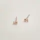 【Niloe】櫻桃純銀耳環 針式耳環 女款創新設計(925純銀 耳環 針式 造型)