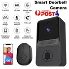 Wireless WiFi Video Smart Doorbell Phone Door Ring Intercom Camera Security Bell