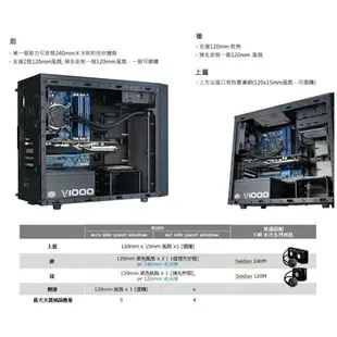 Cooler Master 酷碼 N200 M-ATX 黑 機殼 電腦機殼 機殼 顯卡長35.5 CPU高16