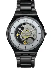 [Swatch] Escape The Wheel Darkly Watch in Black
