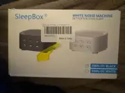 Sleep Box White Noise Machine SNW-01 25 Soothing Sounds 36 Volume Levels 5 Timer