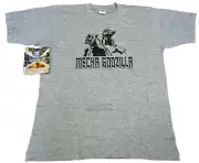 NOS Vintage 1998 Mecha Godzilla t shirt L anime kaiju movie promo 90s Japan