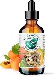 Apricot Kernel Oil 4 oz 100% Pure Cold-pressed Unrefined Organic - Bella Terra Oils