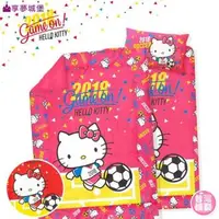 在飛比找森森購物網優惠-享夢城堡 單人床包兩用被套三件組-HELLO KITTY 2