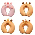 Travel Neck Support Pillow Cartoon Animal Memory Foam Neck Pillow