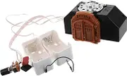 Amosfun Replacement Clock Movement Long Shaft for Cuckoo Clock Repair No Hook Design