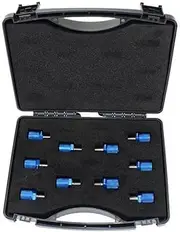 Aeroflow AF98-2055 Metric Thread Gauge Carry Kit Female And Male Gauge