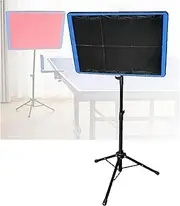 Foldable Table Tennis Rebound Board,Ping Pong Sparring Return Board,Desktop/Floor-Standing Dual-Use,360° Adjustable Angle,for Home Gym School