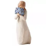 Willow Tree Figurine - Forget-Me-Not 26454 By Susan Lordi