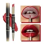 Automatic Double-Ended Lipstick Lip Liner Matte Non-Fading Makeup Set Waterpr ▲: