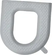 Bathroom Toilet Seat Cover All Seasons for Restaurant Restrooms Bathroom Gray