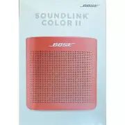 Bose SoundLink Color Bluetooth speaker II Drip-proof Coral Red Japan NEW