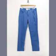 BRAX Size 30/32 Mens Hi Flex Cooper Fancy Stretch Pants In Bright Blue