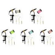 5x Fly Tying Tools Fly Tying Accessories Disc Bobbin Threader Bobbin Holder