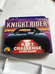 KNIGHT RIDER K.I.T.T. KITT Challenge Card Game Super Rare Sealed Game NOS HTF