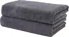 POLYTE Professional Quick Dry Lint Free Microfiber Hair Drying Salon Towel, 20 X