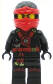 LEGO Ninjago Minifigure Kai Torso Emblem (Genuine)