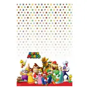 Super Mario Brothers Tablecover Plastic