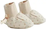 [Healeved] 1 Pair Foot Gloves Comfortable Protective Cover for Newborns Months Soft Scratch Foot Covers for Summer and Autumn Wear Exquisite Fine Workmanship