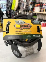 OnGuard 5031GLO Doberman Coil Cable Lock for Bicycle - Light Up Combination