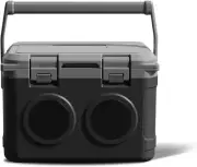 Camp Cooler with Bluetooth Speaker 22 Quart，48 Hours Ice Retention, Portable Han
