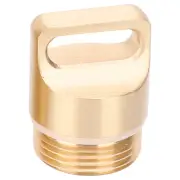 Portable Copper Capsule Box Holder Outdoor Travel Tablet Container Organizer FA