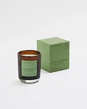 [Dusk] Sandalwood with Amber & Bergamot Soy Candle 180g