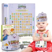 Cradle Plus 100 Foods Before 1 Scratch Off Poster - Pink