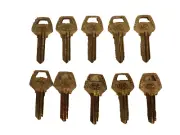 DOMINION 00Z CORBIN 1001EH CO87 KEY BLANKS PACK OF 10