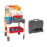 Hape Vehicle Service & Repair Shop Tools Workbench Kids/Toddler Pretend Toy 3+