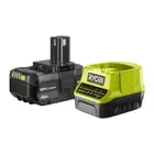 Ryobi 18V 4.0Ah Battery & Fast Charger Kit Cordless Tools DIY Garden Power Tools