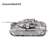 1:100 3D Metal Kits Chief Tank MK50 Military DIY Vehicle Model Unassembled Kit