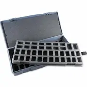 25mm Miniature Figurine Storage Box - 80 Compartments