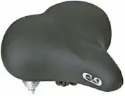 Cloud 9 Anatomic Black Foam Soft Spring Cruiser Bike Seat Saddle