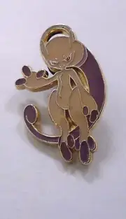 POKEMON MEGA MEWTWO METAL ENAMEL COLLCTOR'S PIN 1 1/2 INCHES