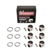 Wossner 87mm High Comp 3-Ring Forged Pistons for BMW E36 M3 3.0 24V S50B30