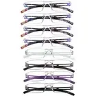 Reading Glasses 2/8 Pairs Blue Ligth Blocking Reading 4se+4fenhua 1.5 x