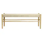 Levede Kraft Rope Ottoman Bench Seat