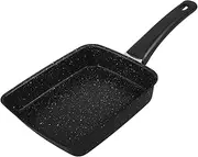 Ciieeo Nonstick Rectangular Frying Pan for Tamagoyaki Pancakes Steaks Egg Cooker Pan with Even Heat Distribution for All Stovetops Easy to Clean Cookware