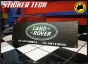 1/10 SCALE LAND ROVER GARAGE WORK SHOP BANNER SUIT RC4WD DEFENDER D90 GELANDE