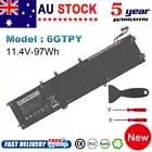 97Wh 6GTPY Battery For Dell Precision M5510 M5520 XPS 15 9550 9560 9570 P56F