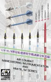 AFV Club AR48115 1/48 Air Combat Maneuvering Instrumentation AND AIM-9L/M Series