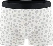 [FRODOTGV] Gray Polka Dot Mens Boxer Briefs Shorts Athletic Underwear for Men Compression Interiores Para Hombres