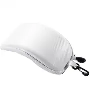 1 PCS Ski Snow Goggle Protector Case Storage Sunglasses Hard Bag White I5C1